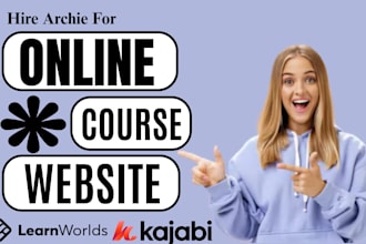 do online course website in thinkific learnworlds teachable kajabi podia expert