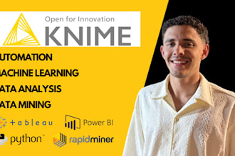 build and automate data workflows in knime for analytics and etl