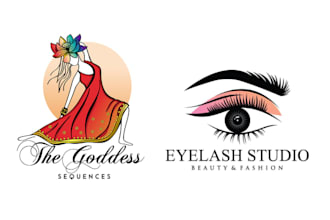 design beauty fashion cosmetic make up skin care logo