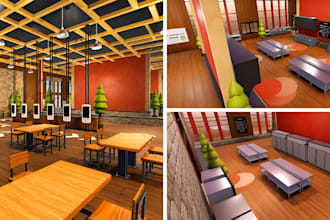 design realistic roblox city map, roblox cafe, realistic terrain, map builder