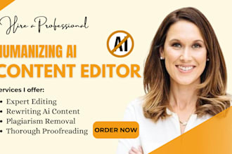 review, edit your ai generated content and rewrite it with a human touch
