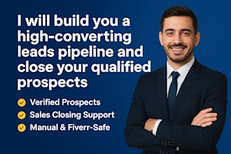 build a converting leads and close your qualified prospects