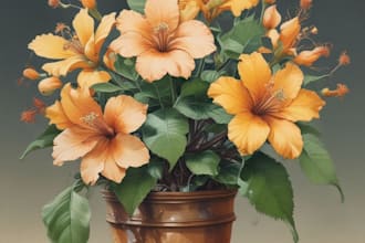 make your botanical illustration