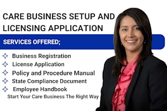 assist group home, home care with policy and procedure manual and license