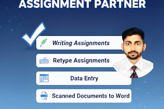 fast typing services, assignments and  retype scanned documents, format ms word