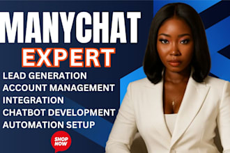 fix many chat automation manychat ai CRM manychat chatbot shopify wordpress n8n
