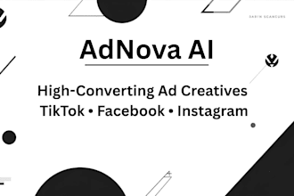 create high converting ai ad creatives for tiktok, facebook and instagram