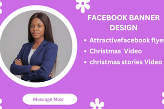 design modern facebook promotional flyers for your brand