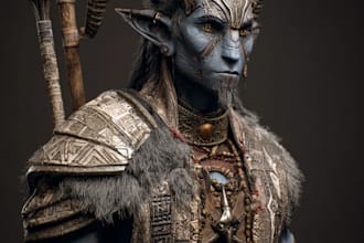 design a fantasy character for you
