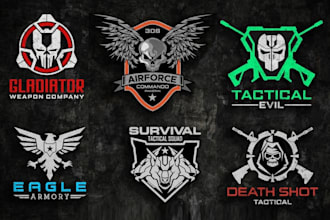 custom army, military, patch, badge, skull, sticker, tactical, and circular logo