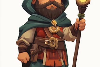 design 2d game character