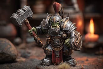 paint your warhammer miniatures