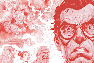draw a comic book page illustration or webtoon episodes