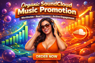 do organic soundcloud music promotion worldwide to boost real, active engagement