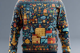 design ugly christmas sweater and sweatshirt for you