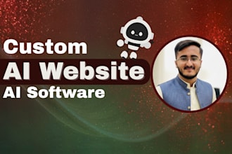 develop a custom ai website, ai web application, or hostinger ai website