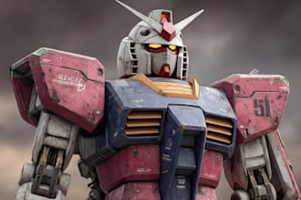 draw gundam, transformer, robot, armor, mecha