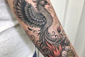 design custom tattoo art