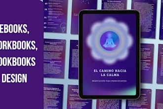 design stunning canva ebook, cookbook or workbook design