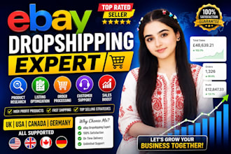 ebay dropshipping on profit share va