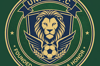 design professional soccer or football club logo