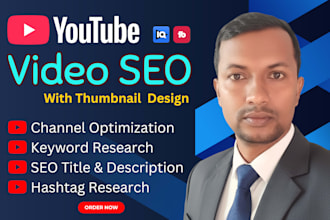 be your youtube video SEO specialist
