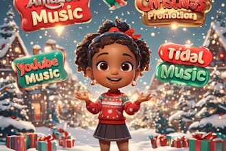 promote amazon music christmas music youtube music tidal music promotion