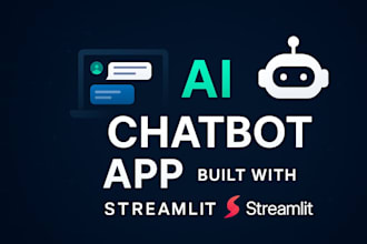 build a custom ai chatbot or gpt style app using streamlit