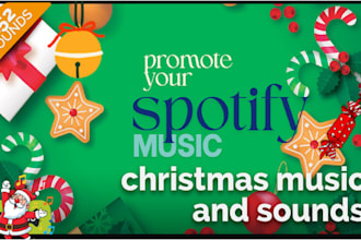 run targeted spotify promotions for your christmas release