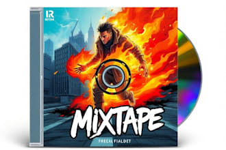 design mixtape album cover art