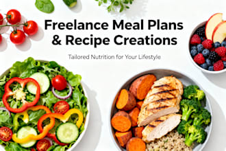 meal plan and provide recipes