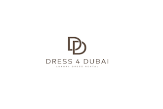 design unique luxury dress rental logo