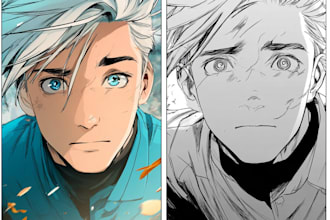 draw manga comic book artist and webtoon