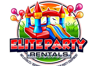 create a modern and creative logo for events and parties