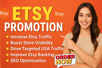 do etsy store promotion for usa audience