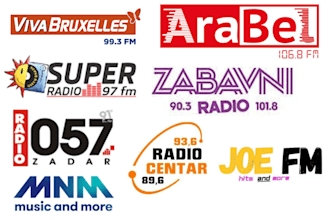 advertise and promote your song to belgium, croatia radio