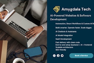 build web apps, apis, and integrate ai into your business