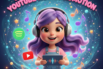 submit your spotify youtube music promotion to 1000 active playlist curators