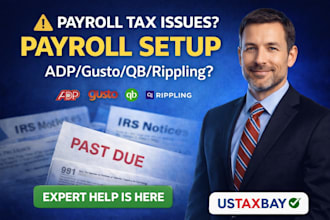 fix payroll tax setup issues with adp gusto quickbooks rippling
