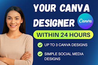 design anything in canva within 24 hours