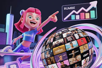 blast campaign for rumble promotion, video marketing, rumble followers, USA view