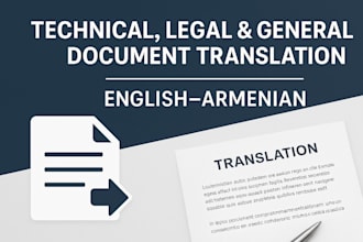 provide professional english to armenian translation
