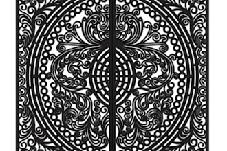 create precise cnc laser cutting 2d drawings and dxf files