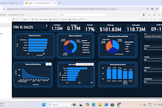 create interactive data visualization dashboards