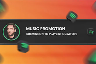 pitch your song to 50plus playlist curators for real organic music growth