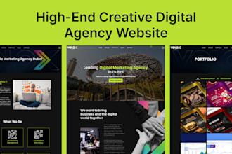 develop a digital marketing agency or digital agency wordpress website