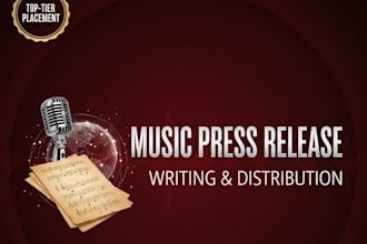 do music press release writing and distribution