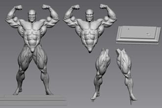 sculpt 3d printable statues of legends,heroes or memorial,stl,3d figures,3d bust