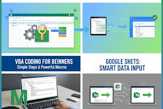 provide expert excel automation, data entry, vba micros