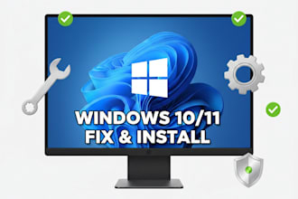 fix your windows problems, speed up your PC, and install windows 10 or 11